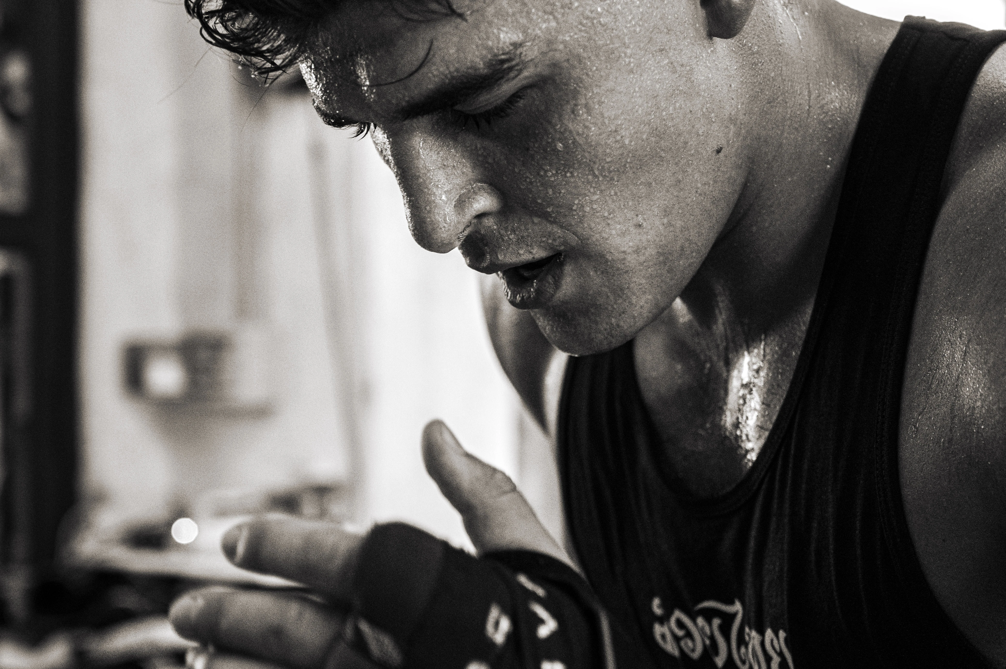 Michael Samperi in allenamento 2