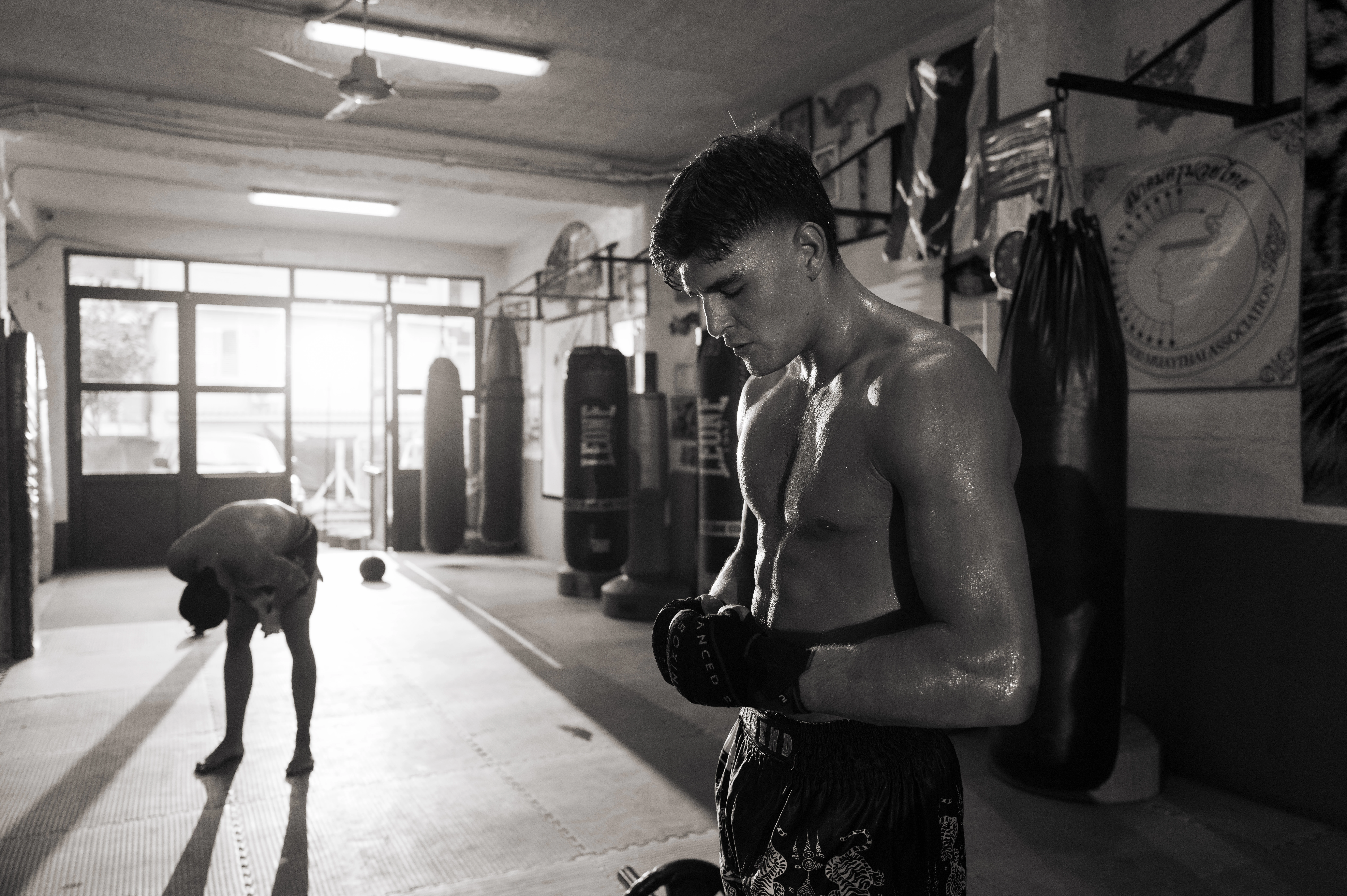Michael Samperi in allenamento 4