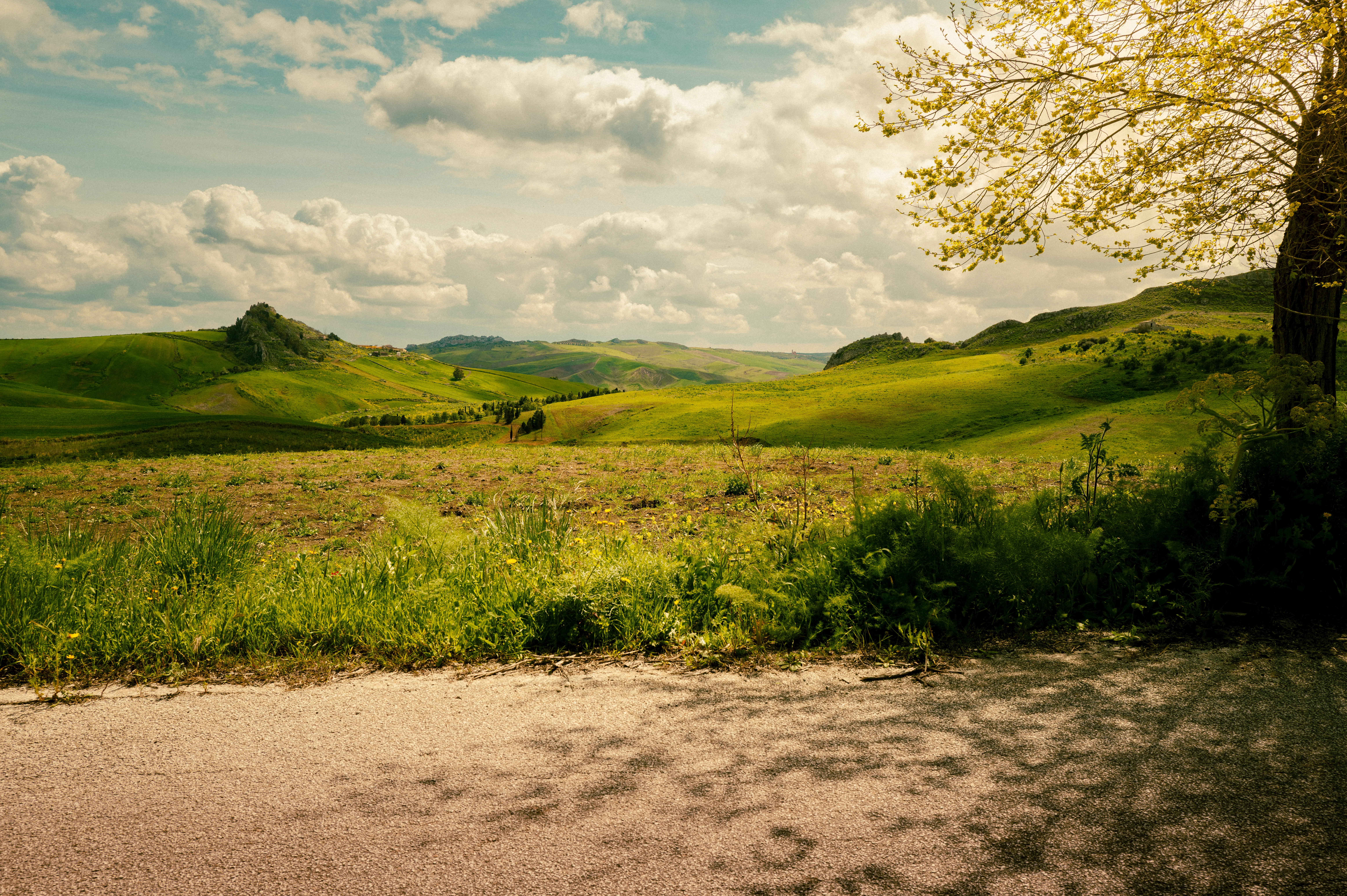 Inner Sicily on the road