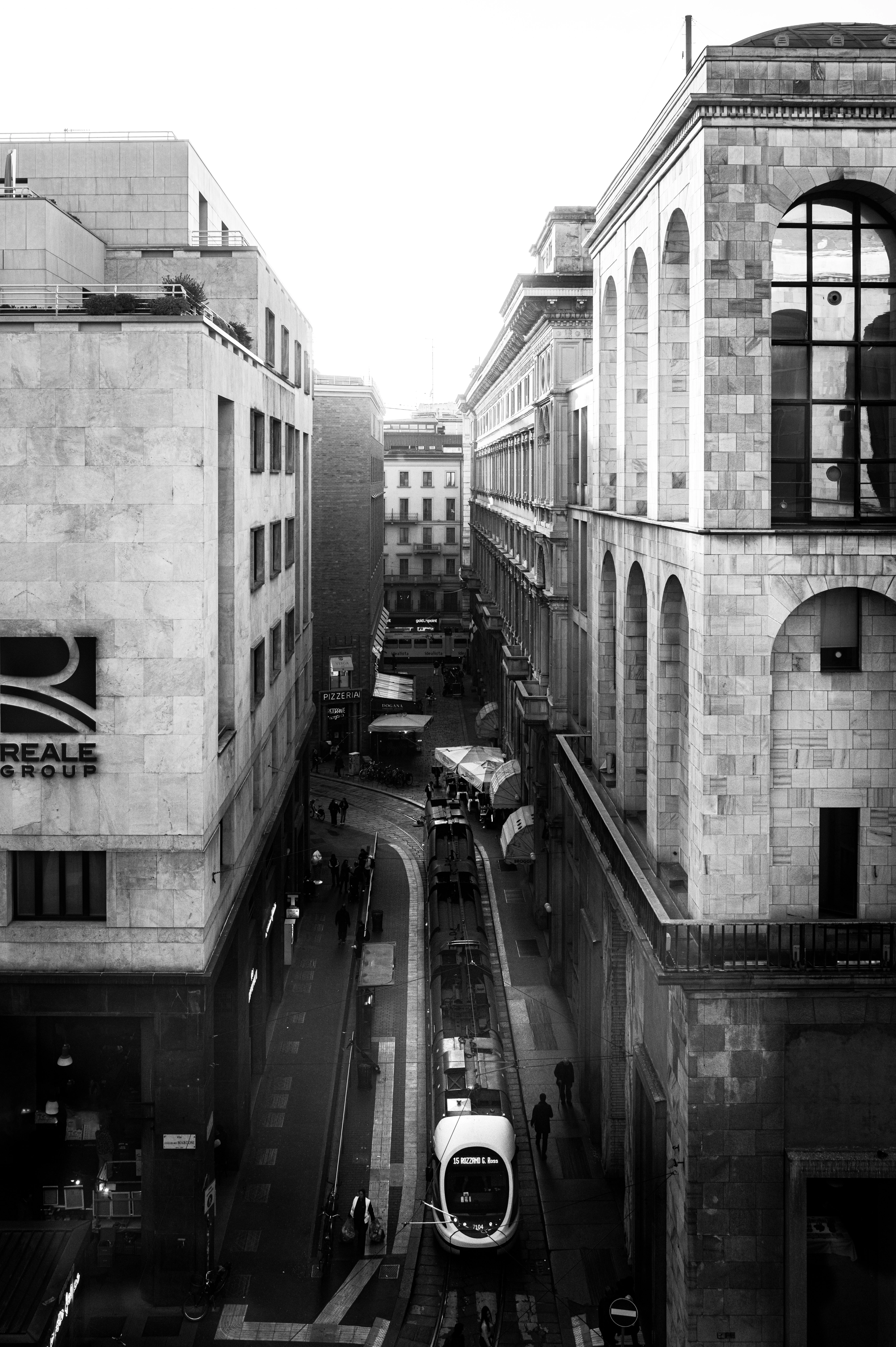 Vista dal museo del novecento, Milano